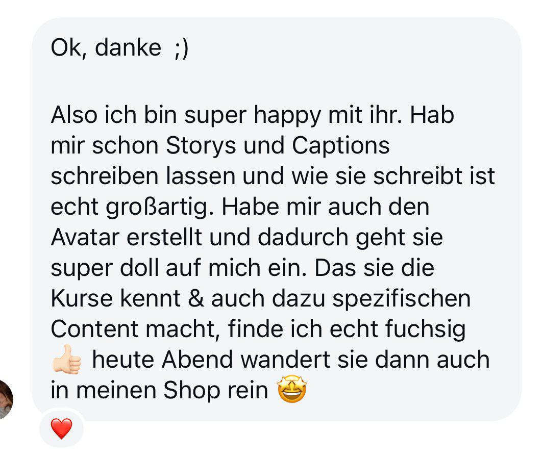 Deine Bestie- Bot - KI-Bot für digitales Marketing, Content-Ideen & faceless Branding. Kein Abo